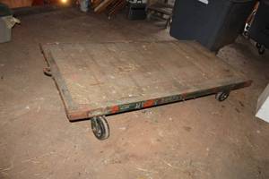 Rolling Cart 72Lx36Wx10H