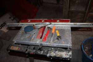 Hand Tools - Levels (x2), Hand Saw, Grinding Stone, Screwdriver, Tape Measure 100, Adjustable Wrenches (x2), Misc. Hand Tools