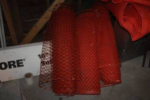 Lot of (3) Plastic Fencing Rolls