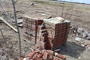 Lot of (Approximately 1000) Bricks 3Lx2Wx 7-12H