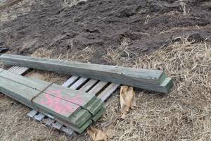 Lot of (2) Wood Boards 6x4x16L