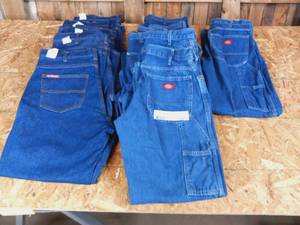 11 Pair Of Mens Heavy-Duty G&K Jeans Sizes 32&33