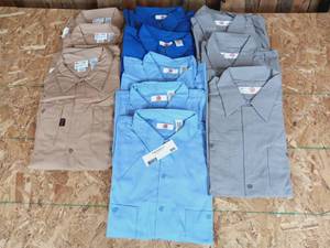 11 Heavy-Duty G&K Long Sleeve Shirts Size 2XL