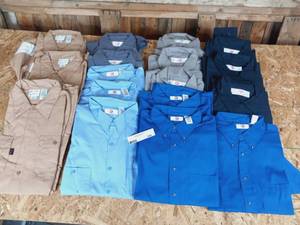 17 Heavy-Duty G&K Long Sleeve Shirts Size 2XL