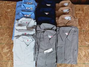 15 Heavy-Duty G&K Long Sleeve Shirts Size XL
