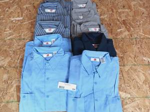 10 Heavy-Duty G&K Long & Short Sleeve Shirts Size L