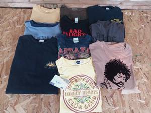 10 Assorted Vintage Band & Places Tees