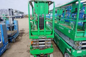 lot 8 image: Genie GS - 1930 Electric Scissors Lift