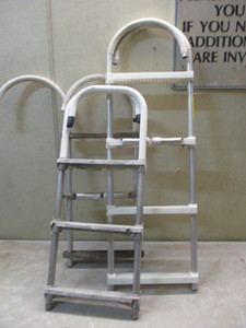 (3) Pontoon Boat Swim Ladders