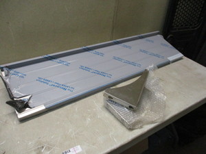 New Metal Shelf with brackets- looks like SS