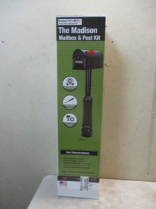 New Madison Mailbox Black