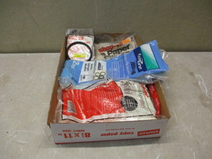 Assorted vacuum and shop vac bags & belts