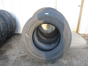 4 Used Virgin 11R24.5 Kelly Armorsteel Tires
