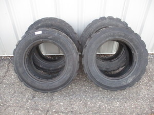 4 Used Bobcat 10-16.5 Tires