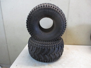 2 Used 22x12.00-8 ATV Tires