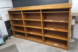 WOODEN OFFICE CABINET