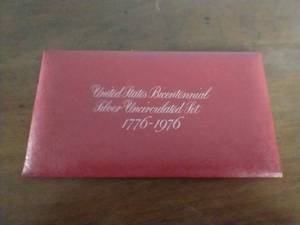 lot 376 image: 1976 Bicentennial Silver Uncirculated Set