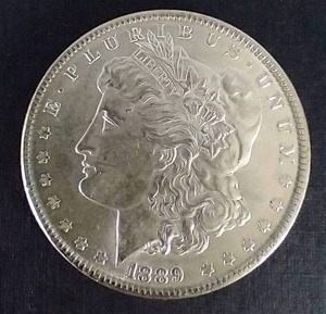 lot 408 image: 1889 Morgan Dollar