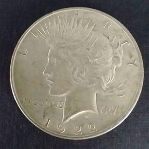 lot 409 image: 1922 Peace Dollar