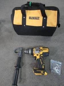 lot 46 image: DEWALT 20-Volt MAX Brushless Cordless 12 in. Hammer DrillDriver with FLEXVOLT ADVANTAGE (Tool & Bag Only)