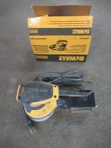 lot 47 image: Dewalt 3 Amp Corded 5 in. Variable Speed Random Orbital Sander, DWE6423 - Used.