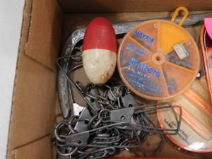Box of Misc. Fishing Items