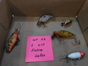 5 - Vintage Fishing Lures