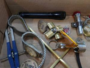 Box of Watches & Misc. Items