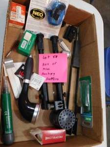 Box of Misc. Hunting Supplies