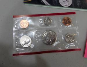1989 US Mint 12 Coin Set with D & P Mint Marks