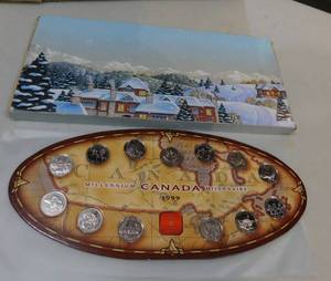 1999 Canadian Millennium Coin Set