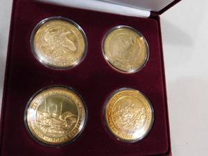 1994 - 1995 Wildlife Coins Gold Color