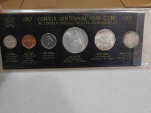 1867 - 1967 Uncirculated Canadian Set