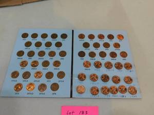 1959 - 1989 Lincoln Pennies