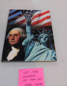 1999 - 2008 Complete 100 Quarters Coin Set