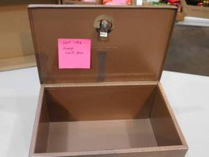 Lock Box with Key