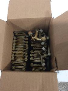50 - Hinges with screws - 3 12 x 3 12