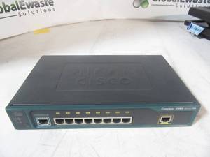 Cisco 8 port fanless switch 2960 series