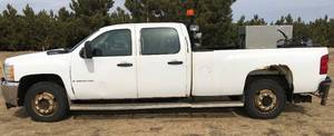 lot 3 image: 2009 Chevy Silverado 3500 HD 4x4 Railroad Truck