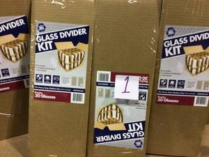 Glass Divider Moving Kit Customer Returns See Pictures&nbsp