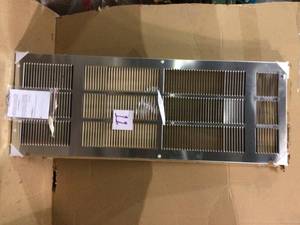 42 in. x 16 in. Rear Aluminum Stamped Grille Customer Returns See Pictures&nbsp