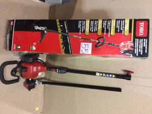 2-Cycle 25.4cc Attachment Capable Straight Shaft Gas String Trimmer by Toro Customer Returns See Pictures&nbsp