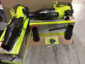 160 MPH 520 CFM 25cc Gas Jet Fan Blower by RYOBI Customer Returns See Pictures&nbsp