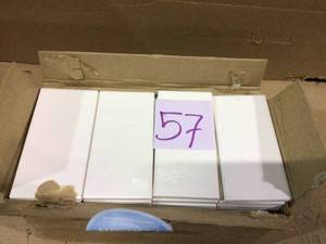 Rittenhouse Square 3 in. x 6 in. Ceramic Arctic White Subway Tile (12.5 sq. ft.  case) by Daltile Customer Returns See Pictures&nbsp