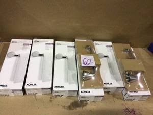 Cursiva Towel Arm in Polished Chrome by KOHLER Customer Returns See Pictures&nbsp