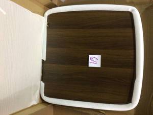 Flash Furniture 24 Square Table Top with Natural or Walnut Reversible Laminate Top Customer Returns See Pictures&nbsp