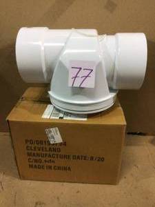 6 in. PVC Backwater Valve by Oatey Customer Returns See Pictures&nbsp