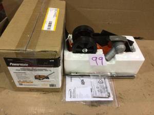 Edger Attachment with 8 in. Straight Blade for Powermate Wheeled String Trimmer Mower by Powermate Customer Returns See Pictures&nbsp