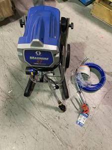 lot 108 image: Graco Madnum X7 open box  Customer Returns See Pictures
