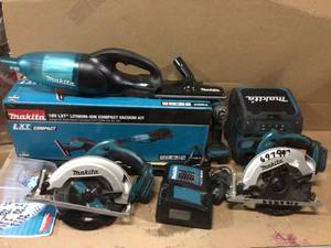 lot 79 image: Lot of assorted Makita Power Tools in very good condition see pictures